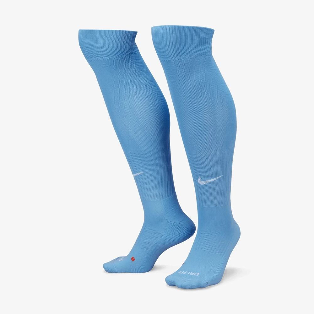 Nike Classic 2 Over The Calf Men’s Blue Dri-Fit Socks SX5728-448 Size M New